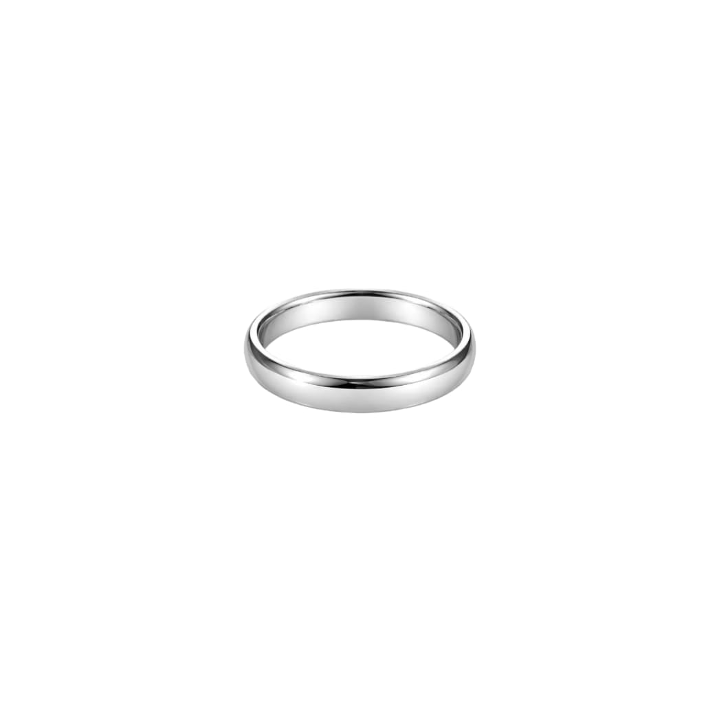 Classic Silver Men’s round Band