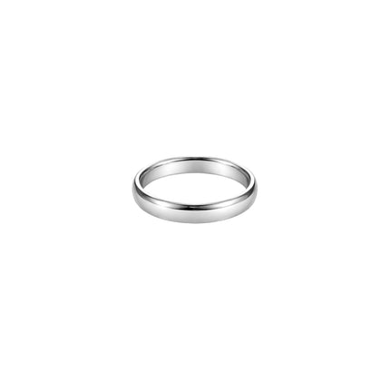 Classic Silver Men’s round Band