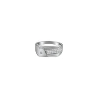 Silver Symmetry Luxe Men`s Ring