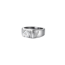 Silver Statement Men`s Ring
