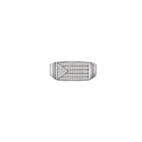 Silver Statement Arrow Men`s Band