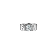 Silver Diamond Men’s Ring