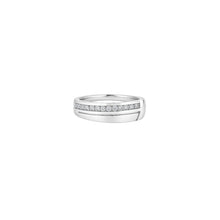 Bold Matte men`s ring in Silver