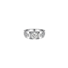 Silver Diamond Men’s Ring
