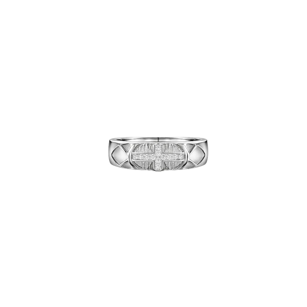 Regal Apex Men’s Ring in Silver