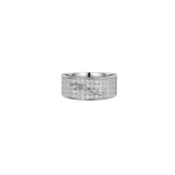 Panther engraved Men’s Ring in Silver