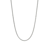 Linked Silver Men`s Chain