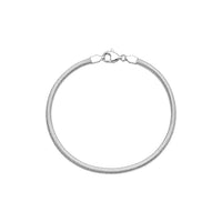 Silver Radiance Flow Chain Men`s Bracelet