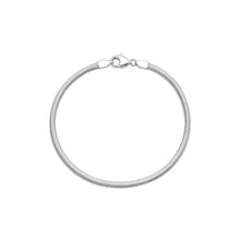 Silver Radiance Flow Chain Men`s Bracelet
