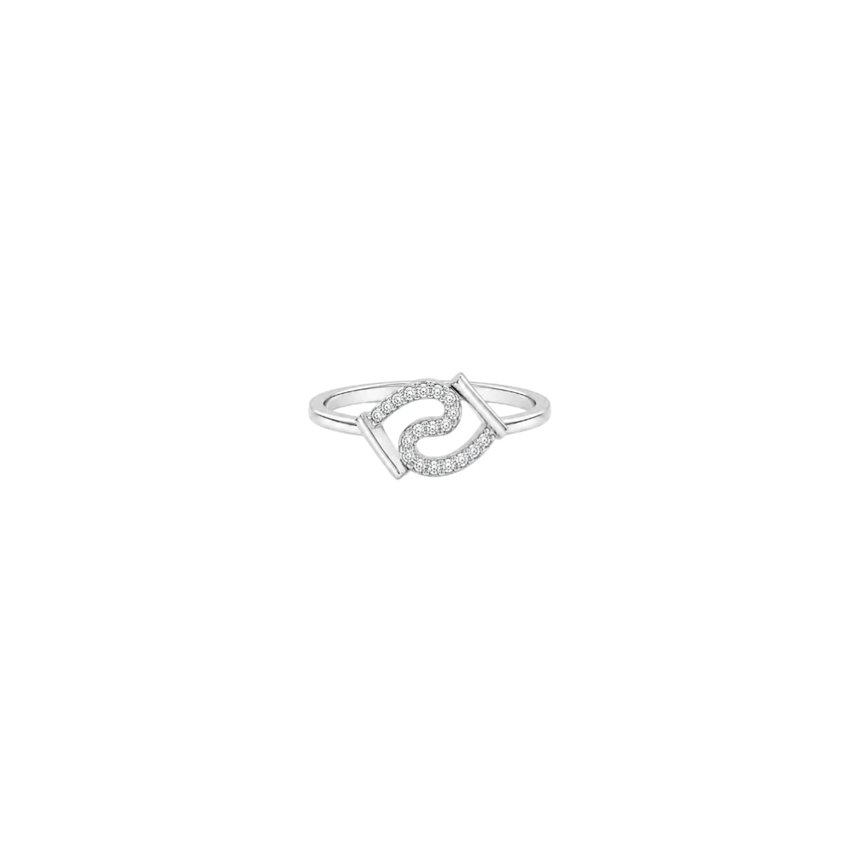 DropPoint Women`s Ring in Silver