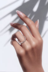 Silver Loopara Women`s Ring