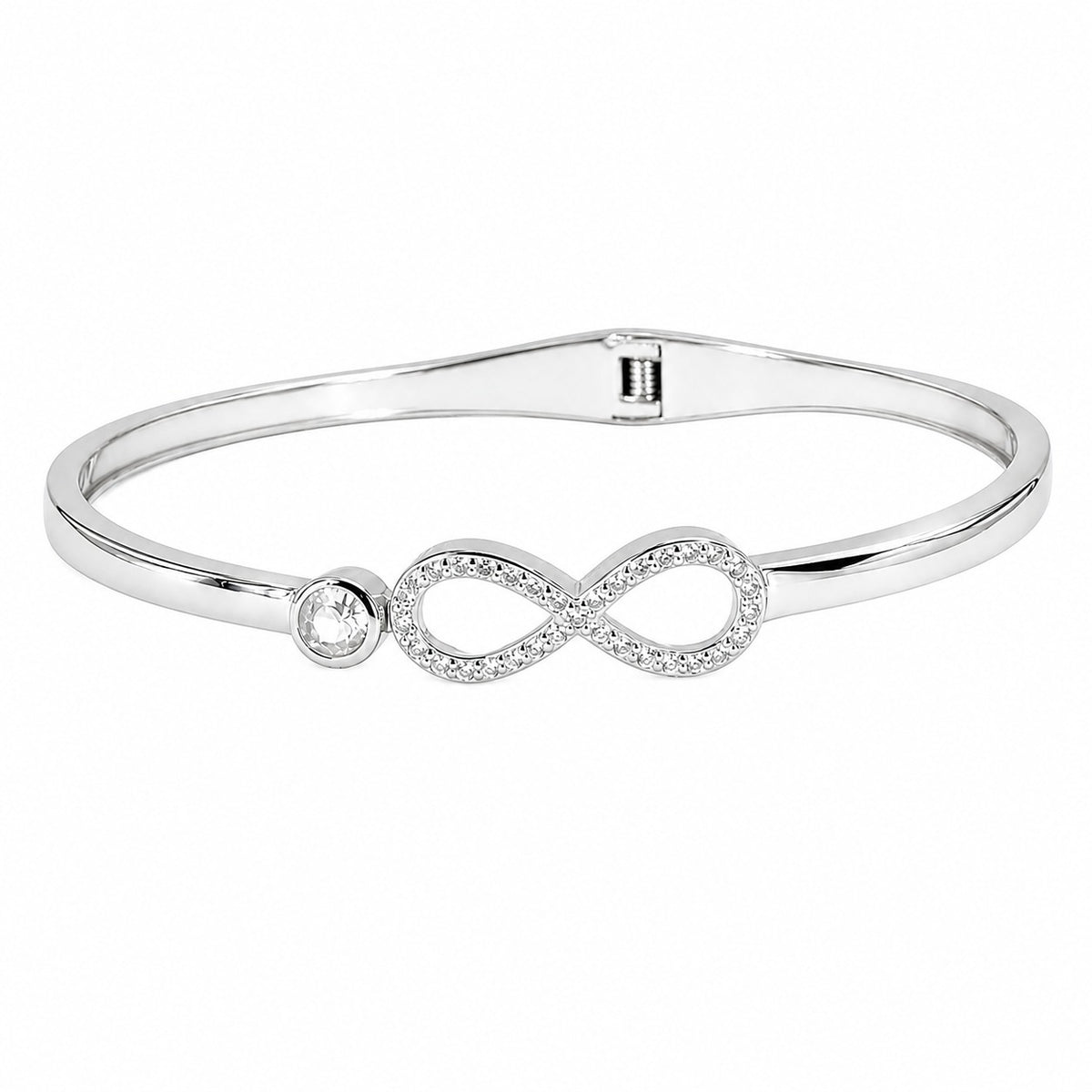 Eterna Infinity Bracelet in Silver