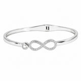 Eterna Infinity Bracelet in Silver