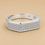 Majestic Crest Men’s Ring in Silver