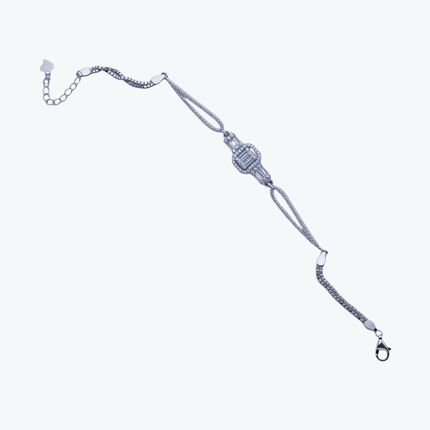 eterna bead bracelet – sterling silver with minimal grace