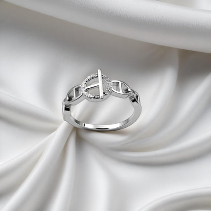 Silver Heliora Women`s Ring
