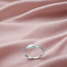 Silver Gemplate Women`s Ring