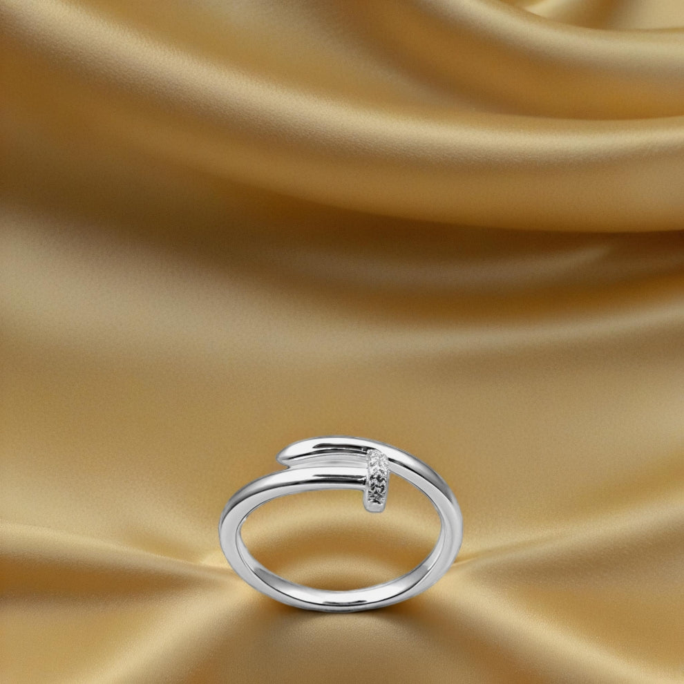 Silver Forgegleam Women`s Band