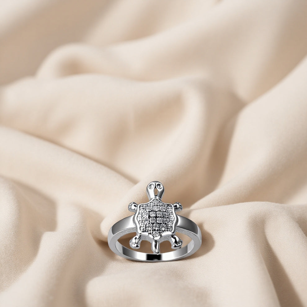 Silver Terraglow Women`s Ring