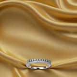 Classic Silver Eternity Ring