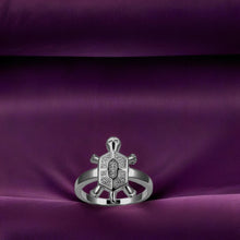 Silver Shellspark Charm Women`s Ring