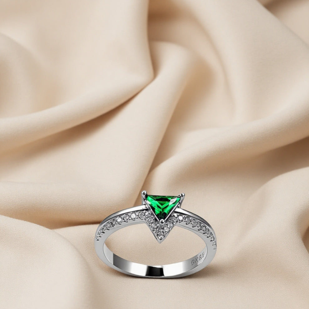 silver verdara women`s ring