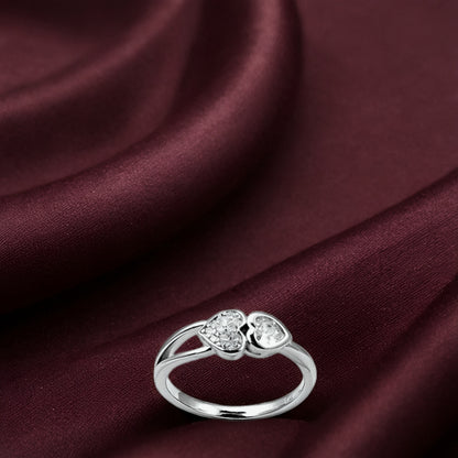 Silver Loveline Spark Women`s ring