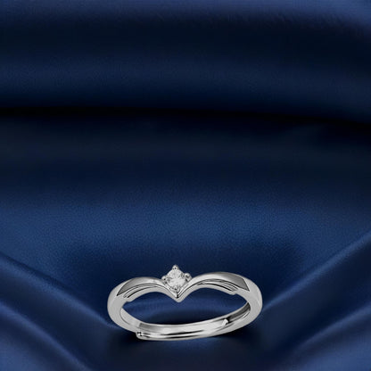 Silver Silvara V Women`s Band