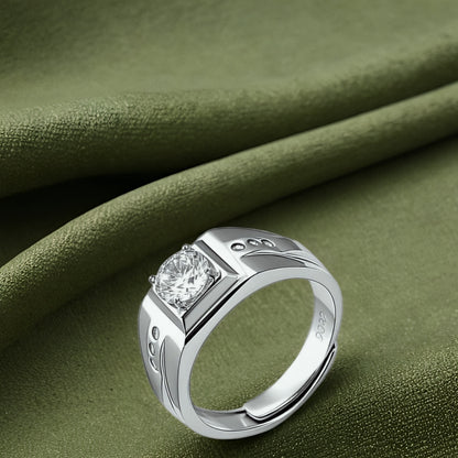 Silver Orvian Men`s Ring