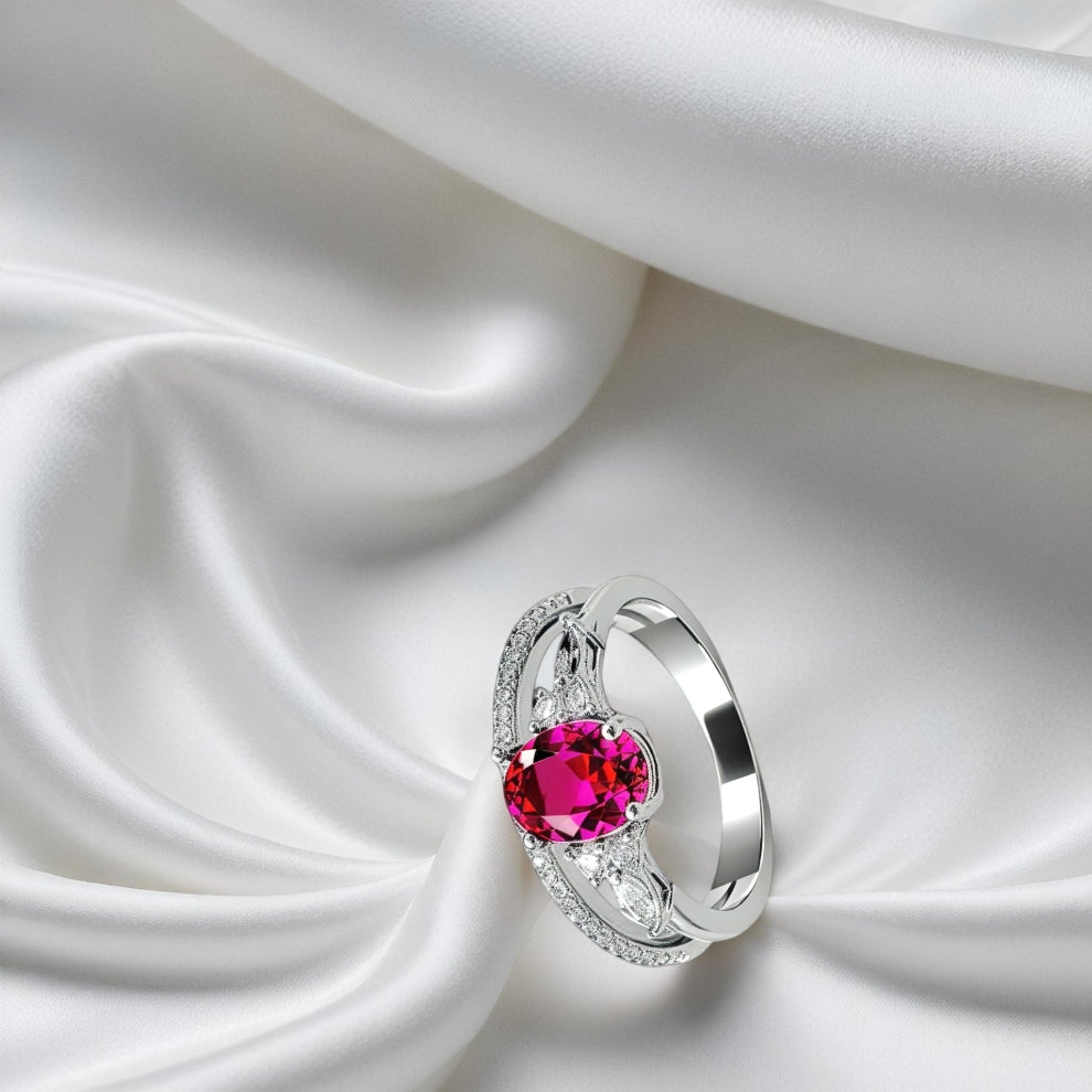 silver solara women`s ring