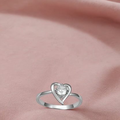 Silver Graceheart Women`s Ring