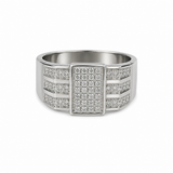 Sterling silver Boldmark Men`s Ring