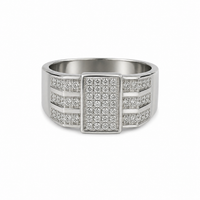 Sterling silver Boldmark Men`s Ring