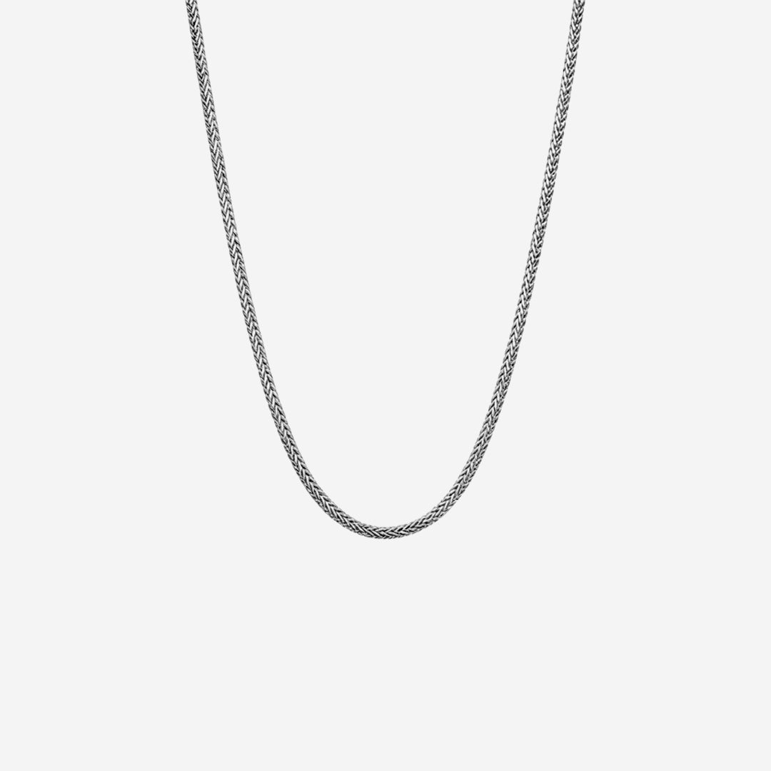 strandform sterling silver chain