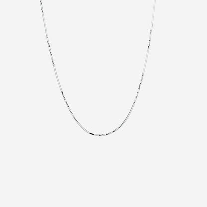 Sterling Silver Lustria Chain in Sleek Radiance