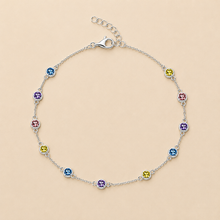 Charmline Women`s Anklet in Silver