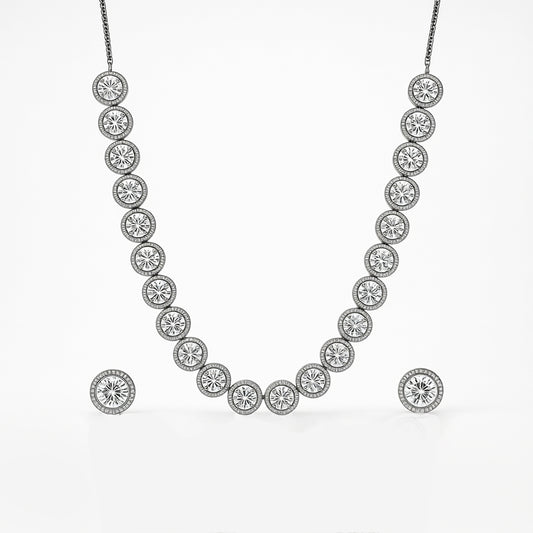 Sterling Silver Solvella Necklace