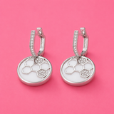 Sterling Silver  Hexa Gleam Earring