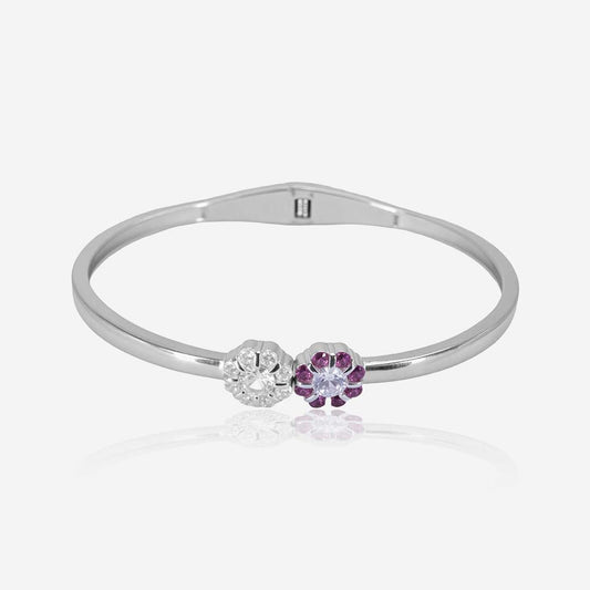Sterling Silver Blossom Harmony Bracelet