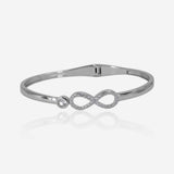 Eterna Infinity Bracelet in Silver