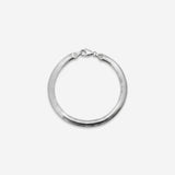 Silver Radiance Flow Chain Men`s Bracelet