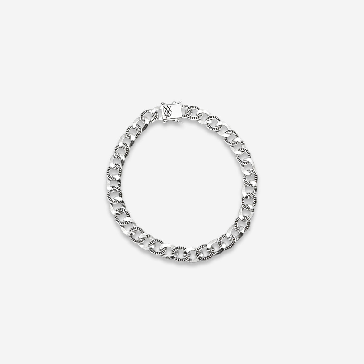Silver Infinity Legacy Men`s Bracelet