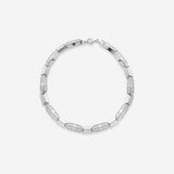 Classic Silver Statement Men`s Bracelet