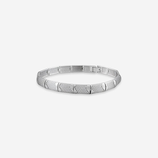 Sterling silver Argento Link Bracelet