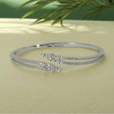 Eterna Dual Bracelet in Silver