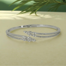 Eterna Dual Bracelet– Sterling Silver with Graceful Detailing