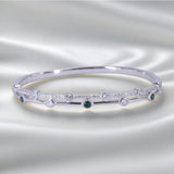 Silver Verdant Glow Women`s Bracelet