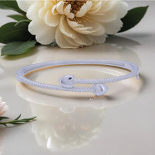 Sterling Silver Bracelet with Textured Elegance