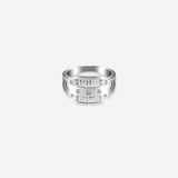 Classic Silver Split Shank Men`s Ring