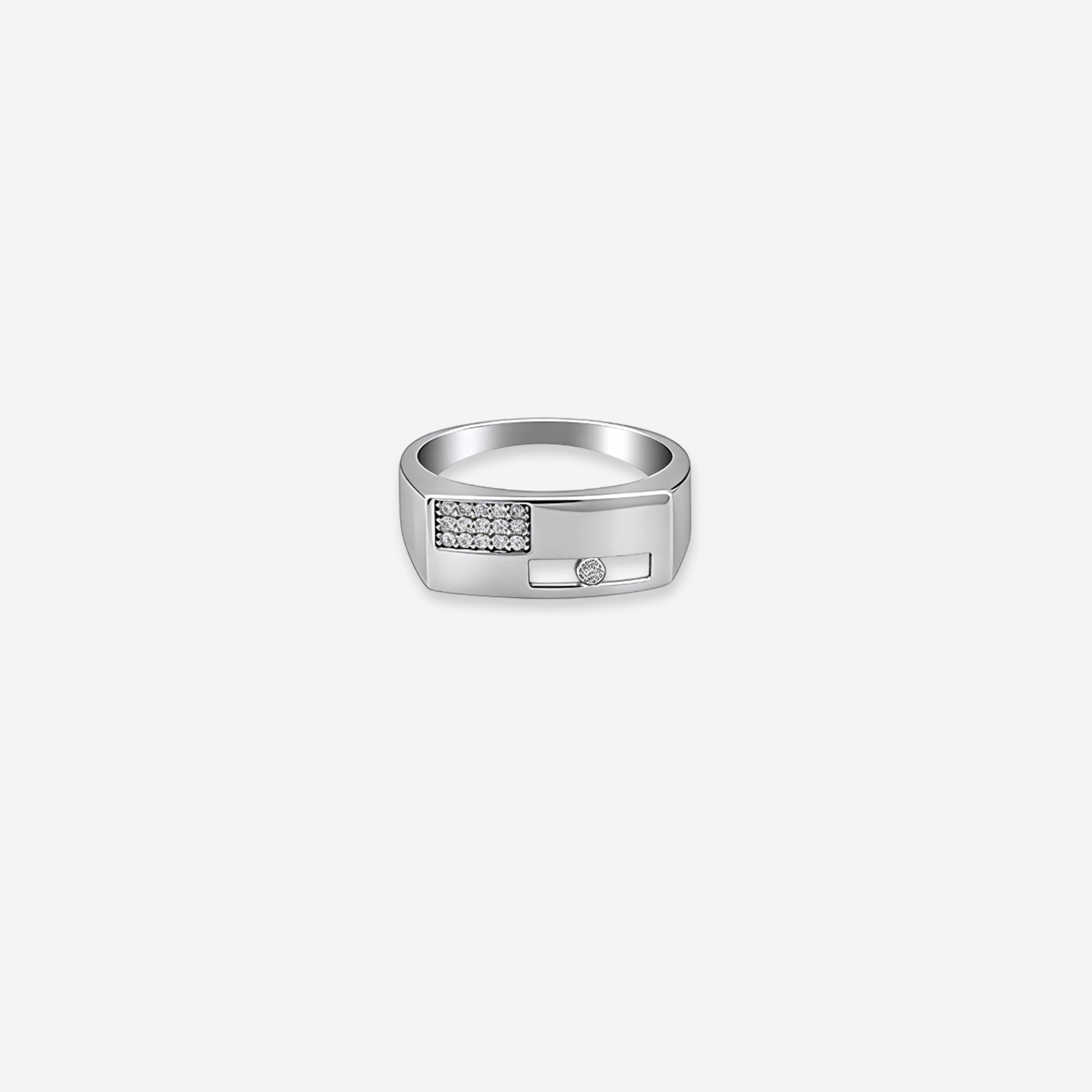 Sterling silver Regal Edge Men’s Ring